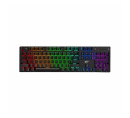 Slika izdelka: HAVIT Gamenote USB mehanska tipkovnica HV-KB498L  - SLO znaki