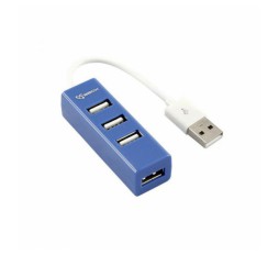 Slika izdelka: SBOX hub USB 4xA H-204BL moder