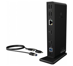 Slika izdelka: Icybox IB-DK2251AC Multi-Docking USB-C priklopna postaja 