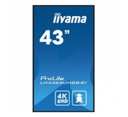 Slika izdelka: IIYAMA ProLite LH4365UHSB-B1 43" (108cm) UHD IPS HDMI/DP 24/7 Android zvočniki informacijski zaslon