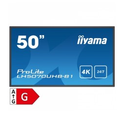 Slika izdelka: IIYAMA ProLite LH5070UHB-B1 49,5" (125,7cm) UHD VA LED LCD HDMI informacijski zaslon