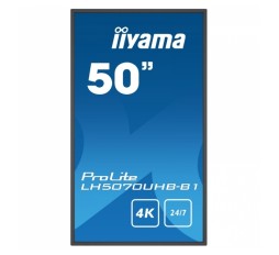 Slika izdelka: IIYAMA ProLite LH5070UHB-B1 49,5" (125,7cm) UHD VA LED LCD HDMI informacijski zaslon