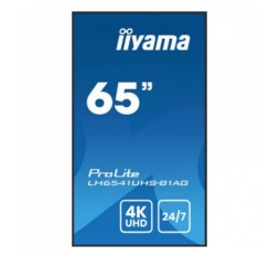 Slika izdelka: IIYAMA ProLite LH6541UHS-B1AG 64,5" (164cm) 4K UHD VA 24/7 Android zvočniki informacijski zaslon
