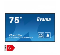 Slika izdelka: IIYAMA ProLite LH7554UHS-B1AG 75" (189,3cm) 24/7 UHD IPS HDMI/DP/DVI informacijski zaslon