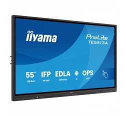 Slika izdelka: IIYAMA ProLite TE5513A-B3AG 138,8cm (55") 4K IPS 24/7 DP/HDMI/USB-C EDLA zvočniki na dotik interaktivni monitor