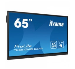 Slika izdelka: IIYAMA ProLite TE6512MIS-B3AG 65" (165,1cm) 24/7 UHD IPS na dotik / interaktivni črni zaslon