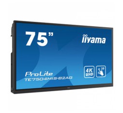 Slika izdelka: IIYAMA ProLite TE7504MIS-B2AG 189,3cm (75") IPS 4K VGA/HDMI/USBC Android Interaktivni zaslon na dotik