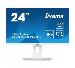 Slika izdelka: IIYAMA ProLite XUB2492HSU-W6 60,5cm (23,8") FHD IPS 100Hz HDMI/DP zvočniki bel monitor
