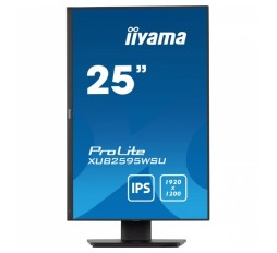 Slika izdelka: IIYAMA ProLite XUB2595WSU-B5 63,5cm (25") FHD 16:10 IPS LED LCD VGA/HDMI/DP zvočniki monitor