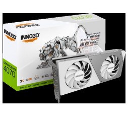 Slika izdelka: INNO3D grafična kartica NVIDIA GEFORCE RTX 4070 TWIN X2 OC WHITE 12GB GDDR6X