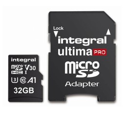 Slika izdelka: Integral HIGH SPEED MICRO SD CARD MICROSDHC/XC V30 UHS-I U3