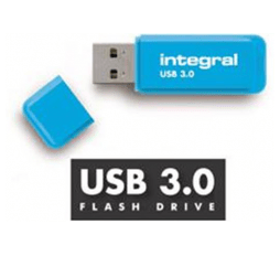 Slika izdelka: INTEGRAL NEON 32GB USB3.0 moder spominski ključek