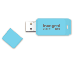 Slika izdelka: INTEGRAL PASTEL 32GB USB3.0 Blue Sky spominski ključek