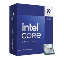 Slika izdelka: INTEL Core i9-14900KF 3,2/5,8GHz 36MB LGA1700 125W brez hladilnika BOX procesor