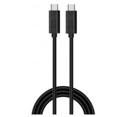 Slika izdelka: Kabel USB-C v USB-C, USB 3.2 Gen1, 10Gbps, 60W, 4K @ 60Hz, 1m, črn, Ewent