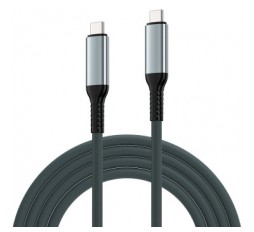 Slika izdelka: Kabel USB-C v USB-C, USB4, 40Gbps, 240W, 8K 120Hz, 1m, Ewent EC1071