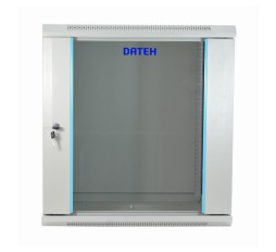 Slika izdelka: DATECH zidni kabinet 12U 635 600x450 siv + polica DP.6412.9000