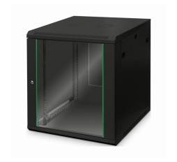 Slika izdelka: Digitus zidni kabinet 12U 638 600x600 črn sestavljen DN-19 12U-6/6-EC-SW