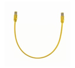 Slika izdelka: KELine patch SFTP CAT.6A 0,25m rumen KEL-C6A-P-0025-YE