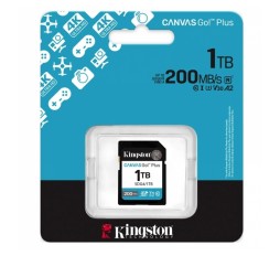 Slika izdelka: KINGSTON Canvas Go! Plus SD 1TB Class 10 UHS-I U3 V30 (SDG4/1TB) spominska kartica