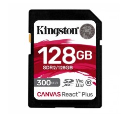 Slika izdelka: KINGSTON Canvas React Plus SD 128GB Class10 UHS-II SDR2/128GB spominska kartica