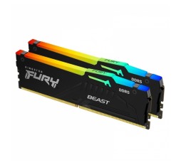 Slika izdelka: KINGSTON Fury Beast 32GB (2x16GB) 6000MT/s DDR5 CL36 EXPO KF560C36BBE2AK2-32 RGB ram pomnilnik