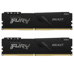 Slika izdelka: Kingston Fury Beast 32GB Kit (2x16GB) DDR4-3200 DIMM CL16, 1.2V