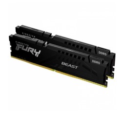 Slika izdelka: KINGSTON Fury Beast 64GB (2x32GB) 5600MT/s DDR5 CL40 XMP KF556C40BBK2-64 ram pomnilnik