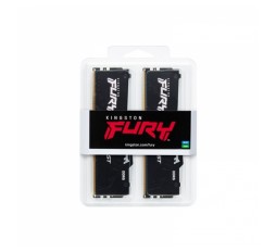 Slika izdelka: KINGSTON FURY Beast RGB 32GB (2x16GB) 6000MT/s DDR5 CL30 KF560C30BBEAK2-32 ram pomnilnik