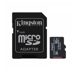 Slika izdelka: KINGSTON Industrial microSD 32GB Class10 UHS-I SD adapter SDCIT2/32GB spominska kartica