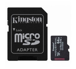 Slika izdelka: KINGSTON Industrial microSD (SDXC) 64GB Class 10 UHS-I U3 (SDCIT2/64GB) spominska kartica
