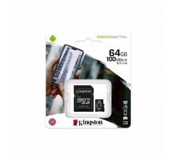Slika izdelka:  KINGSTON SPOMINSKA KARTICA 64GB CANVAS SELECT PLUS