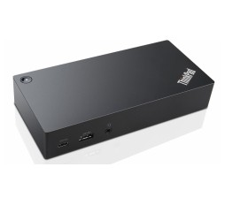 Slika izdelka: Lenovo ThinkPad USB-C 40A9 priklopna postaja z 90W napajalnikom - obnovljena