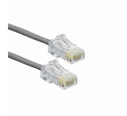 Slika izdelka: Leviton patch UTP CAT.6 4,6m siv 3,8mm HighFlex P12 6H4P0-15S