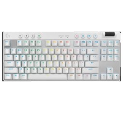 Slika izdelka: LOGITECH G PRO X TKL LIGHTSPEED Mechanical Gaming Keyboard - WHITE - US INT'L - TACTILE