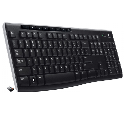 Slika izdelka: LOGITECH K270 brezžična črna slo tisk tipkovnica