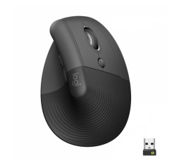Slika izdelka: LOGITECH Lift vertical ergonomična brezžična optična črna miška