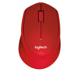 Slika izdelka: LOGITECH M330 Silent PLUS brezžična optična rdeča miška