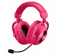 Slika izdelka: LOGITECH PRO X 2 Lightspeed Wireless Gaming Blue VO!CE mikrofon brezžične/žične roza slušalke