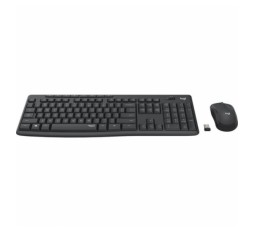 Slika izdelka: Logitech tipkovnica +miška brezžična Desktop MK295 SLO - grafitna barva SLO, silent