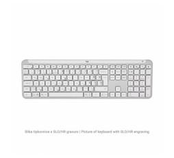 Slika izdelka: Logitech tipkovnica Signature Slim K950, bela, SLO gravura