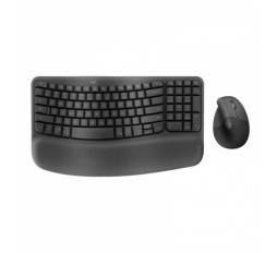 Slika izdelka: LOGITECH Wave Keys and Lift Combo črna slo tisk brezžična tipkovnica + miška