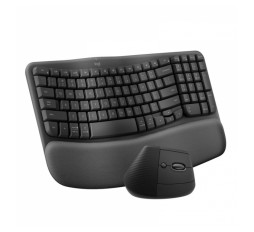 Slika izdelka: LOGITECH Wave Keys and Lift Combo črna slo tisk brezžična tipkovnica + miška