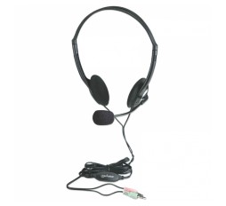 Slika izdelka: MANHATTAN Stereo 3,5mm žične z mikrofonom slušalke