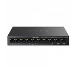 Slika izdelka: MERCUSYS MS110CMP 10-port 8x 10/100Mbps PoE+ RJ45 2x Gigabit RJ45 mrežno stikalo switch