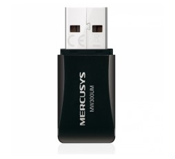 Slika izdelka: MERCUSYS N300 300Mbps (MW300UM) brezžični USB mini adapter