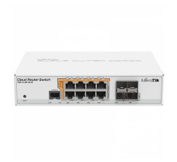 Slika izdelka: MIKROTIK CRS112-8P-4S-IN 8-portni gigabit 4x SFP mrežno stikalo-switch