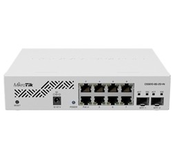 Slika izdelka: Mikrotik CSS610-8G-2S+IN stikalo 8-port Gigabit 2xSFP+ VLAN