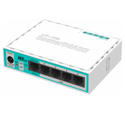 Slika izdelka: MIKROTIK hEX lite RB750R2 5-port 10/100 usmerjevalnik-router