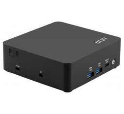 Slika izdelka: Mini namizni računalnik MSI Cubi NUC AI 1UMG-073BEU Core Ultra 7 / 16GB / 1TB SSD / Wi-Fi 6E + BT / 2x2.5Gbps / Windows 11 Home (črn)